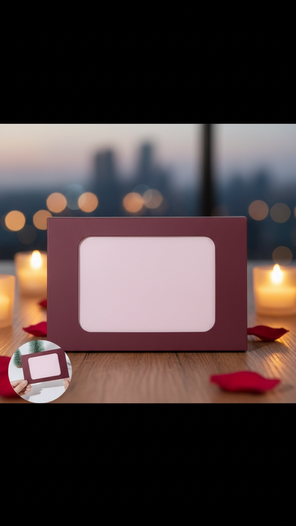 Enveloppe personnalisée – Message secret à révéler à la flamme