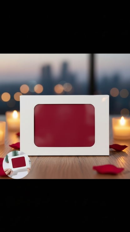 Enveloppe personnalisée – Message secret à révéler à la flamme