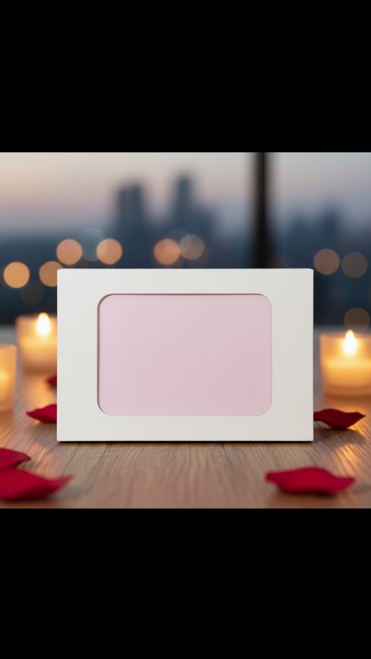 Enveloppe personnalisée – Message secret à révéler à la flamme