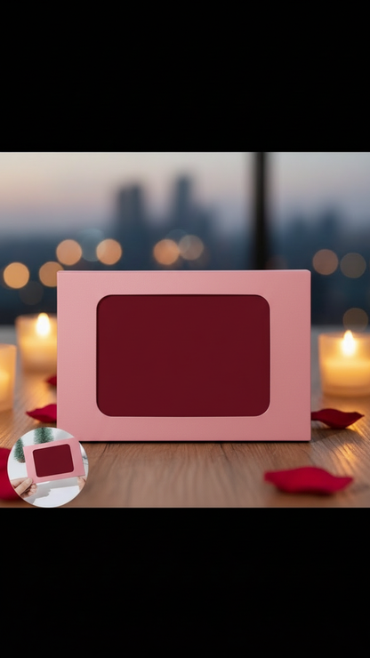 Enveloppe personnalisée – Message secret à révéler à la flamme